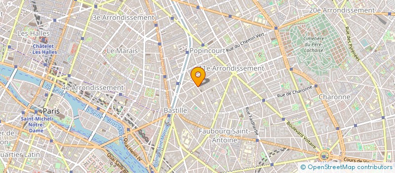 localisation de l'entreprise MONSIEUR GILLES PIVERT  PARIS