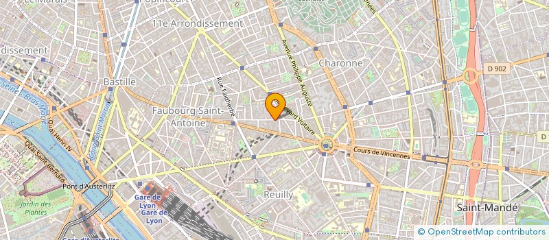 localisation de l'entreprise MONSIEUR GILLES PLAS à PARIS