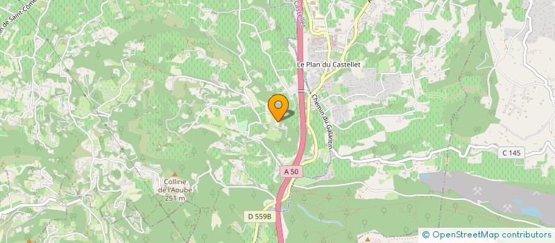 localisation de l'entreprise MONSIEUR GILLES PLASSE-FAUQUE  LA CADIERE-D'AZUR