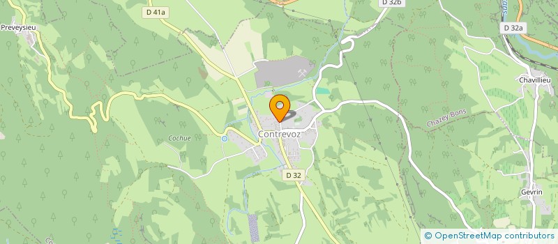 localisation de l'entreprise MONSIEUR GILLES PLUMART à CONTREVOZ