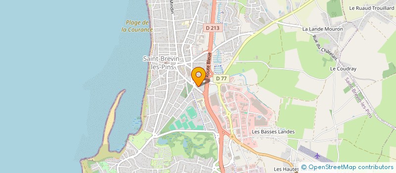 localisation de l'entreprise MONSIEUR GILLES PODEVIN à SAINT-BREVIN-LES-PINS