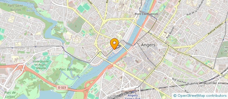 localisation de l'entreprise MONSIEUR GILLES POIRIER à ANGERS