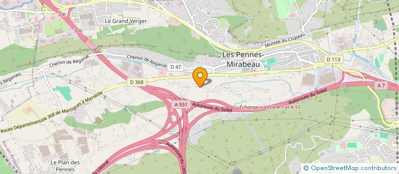 localisation de l'entreprise MONSIEUR GILLES POMARES à AIX-EN-PROVENCE