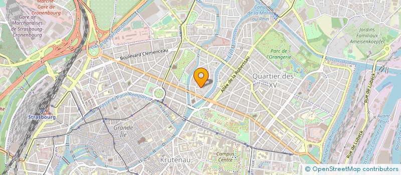 localisation de l'entreprise MONSIEUR GILLES POMMEREUIL à STRASBOURG