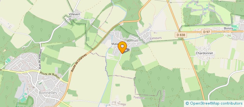 localisation de l'entreprise MONSIEUR GILLES PORTAL  FORGES-LES-BAINS