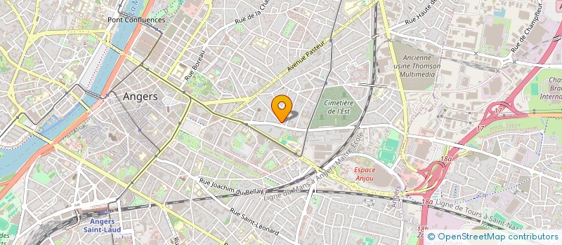 localisation de l'entreprise MONSIEUR GILLES PORTEJOIE à ANGERS