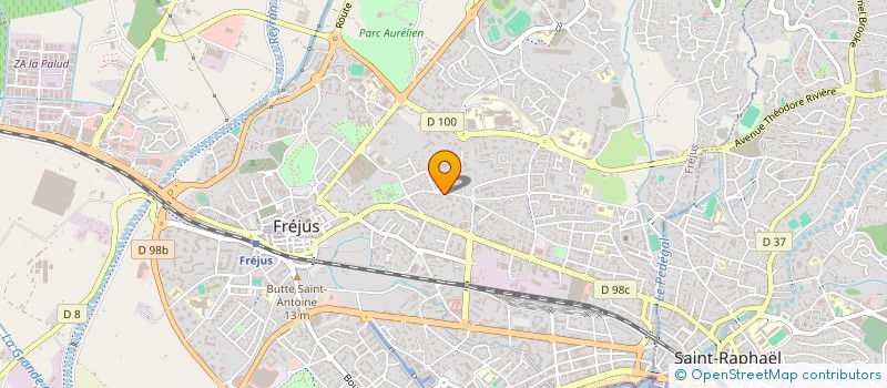 localisation de l'entreprise MONSIEUR GILLES POTHIER à FREJUS