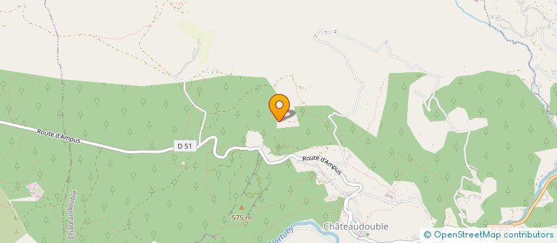 localisation de l'entreprise MONSIEUR GILLES POURCHIER à CHATEAUDOUBLE