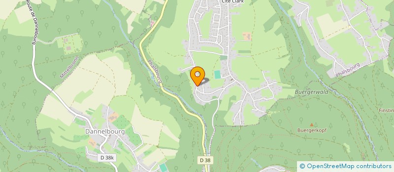 localisation de l'entreprise MONSIEUR GILLES POUREL  PHALSBOURG