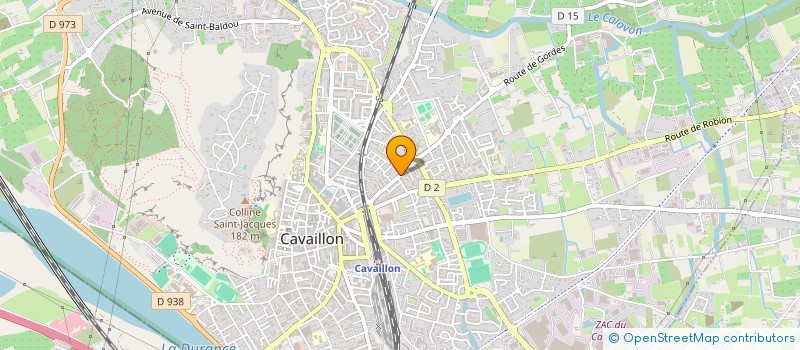 localisation de l'entreprise MONSIEUR GILLES POURTIER  CAVAILLON