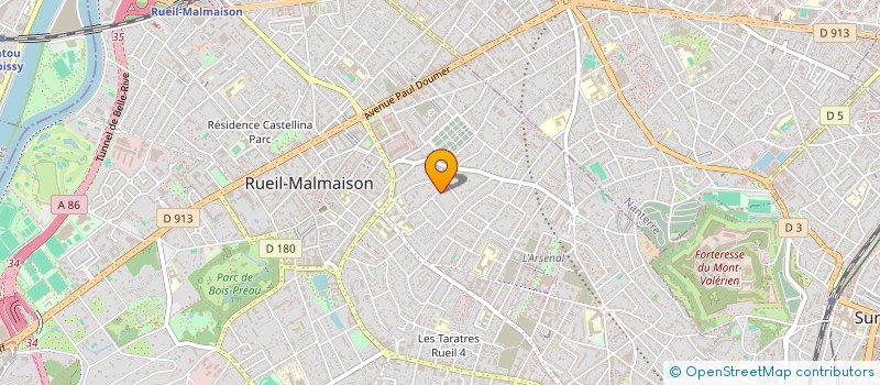 localisation de l'entreprise MONSIEUR GILLES POUSSARDIN à RUEIL-MALMAISON