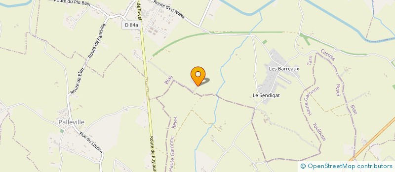 localisation de l'entreprise MONSIEUR GILLES PRADAT à PALLEVILLE