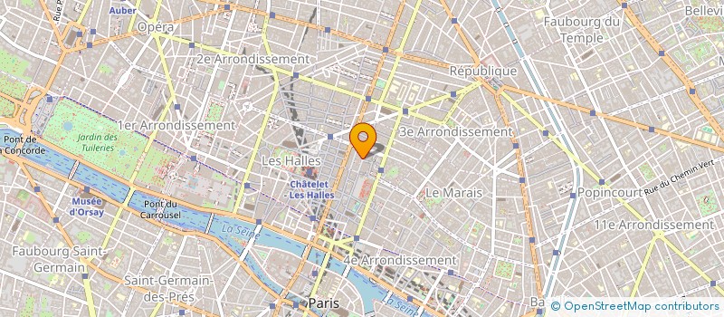 localisation de l'entreprise MONSIEUR GILLES PRADOS  PARIS