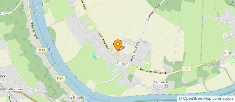 localisation de l'entreprise MONSIEUR GILLES PRAULT CHAMPION  SAHURS