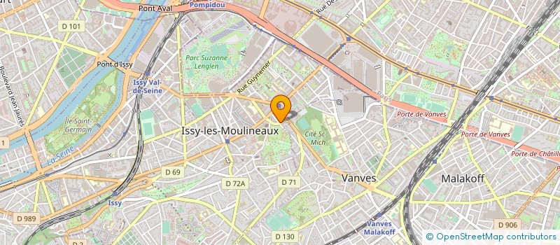 localisation de l'entreprise MONSIEUR GILLES PREVEL à ISSY-LES-MOULINEAUX