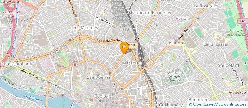 localisation de l'entreprise MONSIEUR GILLES PRIEUR à TOULOUSE