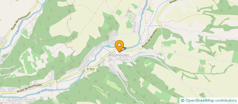 localisation de l'entreprise MONSIEUR GILLES PRIN-ABEIL  ROUMOULES