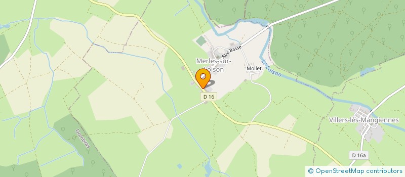 localisation de l'entreprise MONSIEUR GILLES PROT à MERLES-SUR-LOISON