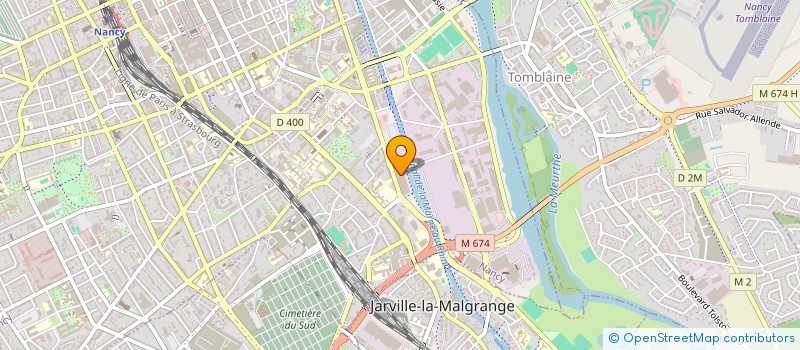 localisation de l'entreprise MONSIEUR GILLES PRUNIERES à NANCY