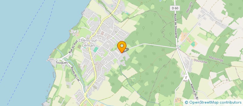 localisation de l'entreprise MONSIEUR GILLES PYTHOUD  CHENS-SUR-LEMAN