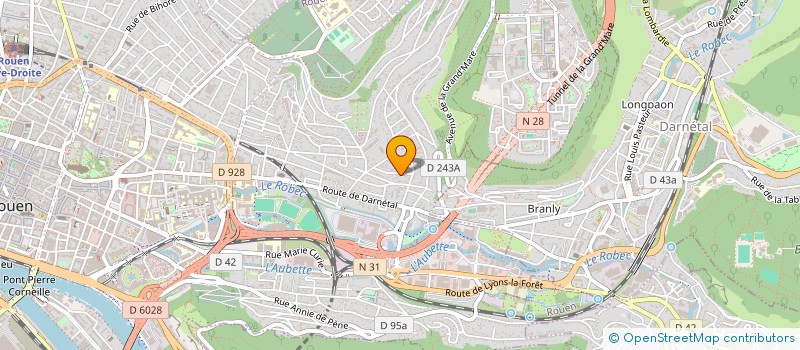 localisation de l'entreprise MONSIEUR GILLES QUENOUILLE à ROUEN