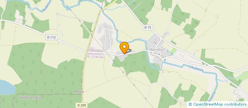 localisation de l'entreprise MONSIEUR GILLES RACINET à AMILLIS