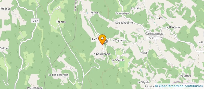 localisation de l'entreprise MONSIEUR GILLES RAFFIN à BESSE