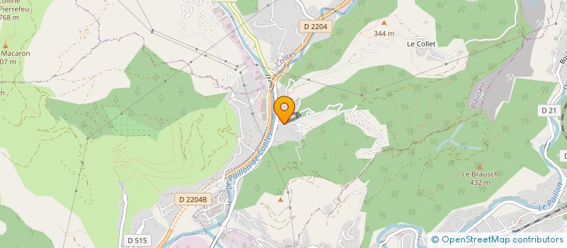 localisation de l'entreprise MONSIEUR GILLES RAINERO  BLAUSASC