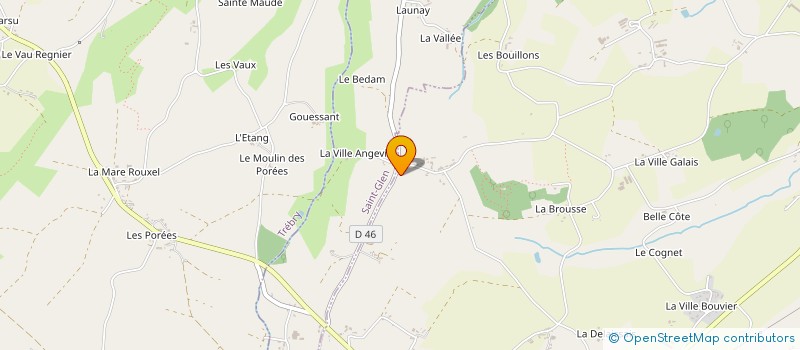 localisation de l'entreprise MONSIEUR GILLES RAMET à LE MENE