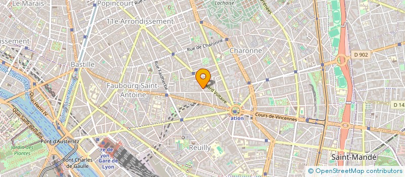 localisation de l'entreprise MONSIEUR GILLES RAPEBACH  PARIS