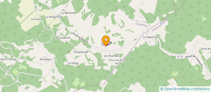 localisation de l'entreprise MONSIEUR GILLES RATIA à COULAURES