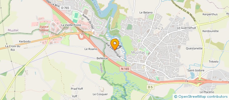localisation de l'entreprise MONSIEUR GILLES RAVACHE à MUZILLAC