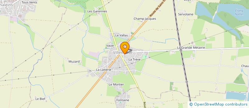 localisation de l'entreprise MONSIEUR GILLES RAVET à VILLENEUVE