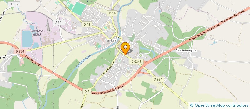 localisation de l'entreprise MONSIEUR GILLES REBECHE à TARTAS