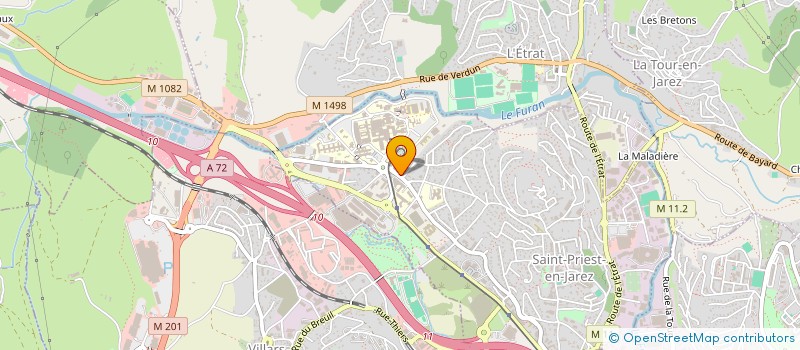 localisation de l'entreprise MONSIEUR GILLES REBICHON  SAINT-PRIEST-EN-JAREZ