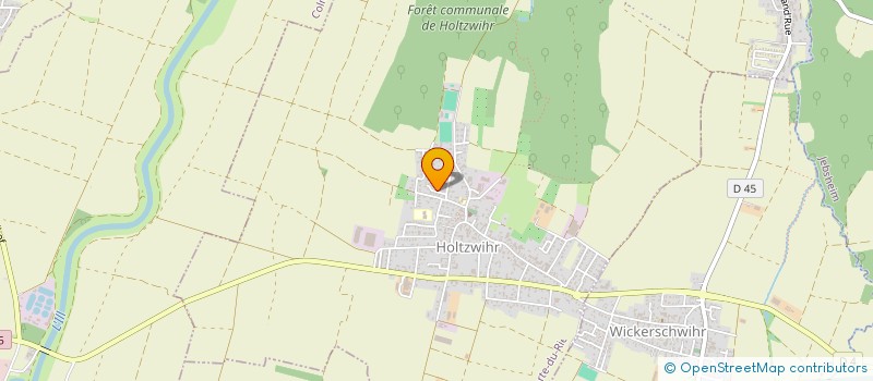 localisation de l'entreprise MONSIEUR GILLES REGNIER  PORTE DU RIED