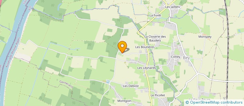 localisation de l'entreprise MONSIEUR GILLES REISET  GARNERANS