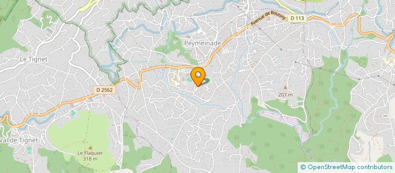 localisation de l'entreprise MONSIEUR GILLES REMETER  PEYMEINADE