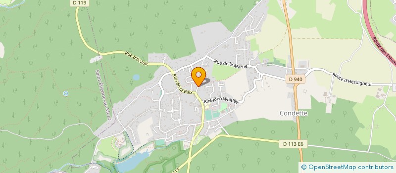 localisation de l'entreprise MONSIEUR GILLES REQUILLART à LA CAPELLE-LES-BOULOGNE