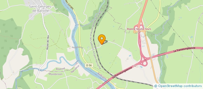 localisation de l'entreprise MONSIEUR GILLES REYNAUD  BALBIGNY