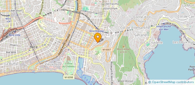 localisation de l'entreprise MONSIEUR GILLES REYNAUD à NICE