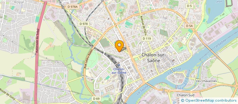 localisation de l'entreprise MONSIEUR GILLES RICHARD à CHALON-SUR-SAONE