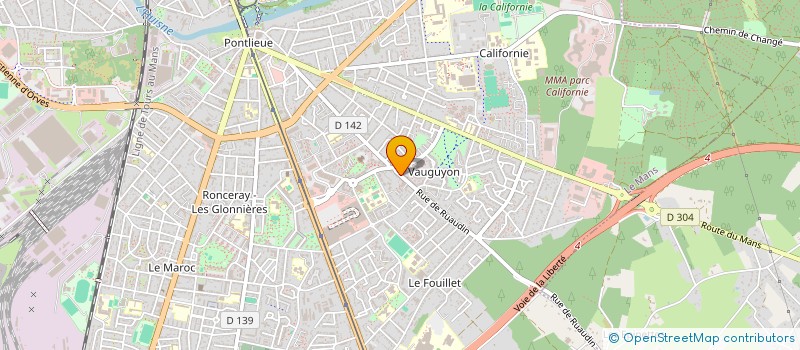 localisation de l'entreprise MONSIEUR GILLES RIFLET à LE MANS