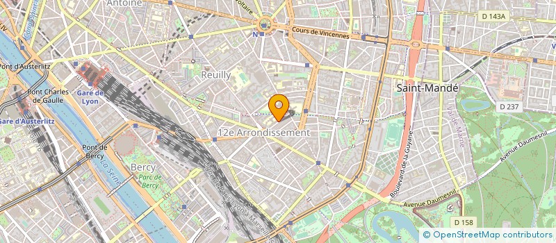 localisation de l'entreprise MONSIEUR GILLES RIOT à PARIS