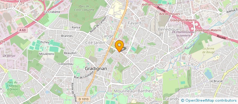 localisation de l'entreprise MONSIEUR GILLES RIPOCHE à GRADIGNAN