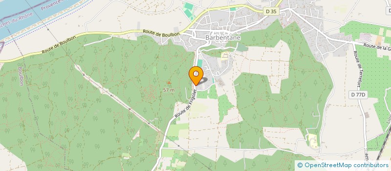 localisation de l'entreprise MONSIEUR GILLES ROBERT  BARBENTANE