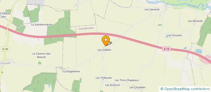 localisation de l'entreprise MONSIEUR GILLES ROBERT à COURTEMAUX