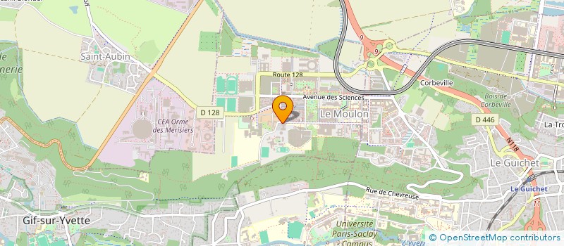 localisation de l'entreprise MONSIEUR GILLES-ROBERTO BELINGA  GIF-SUR-YVETTE