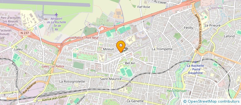 localisation de l'entreprise MONSIEUR GILLES ROBIC à LA ROCHELLE