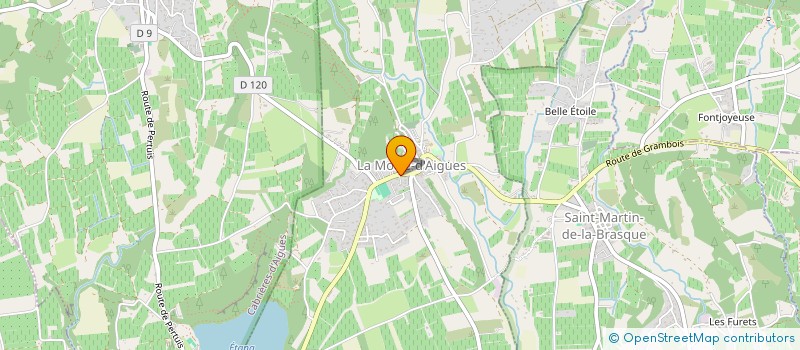 localisation de l'entreprise MONSIEUR GILLES RODRIGUEZ à LA MOTTE-D'AIGUES